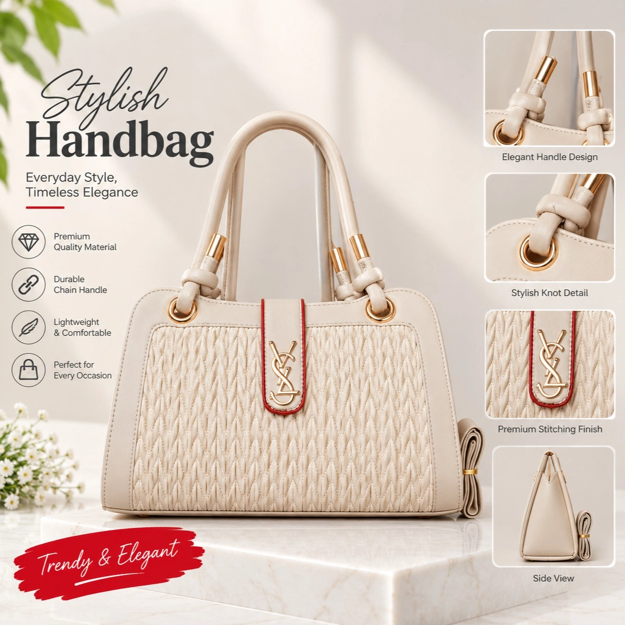 Black Hand Bag hover