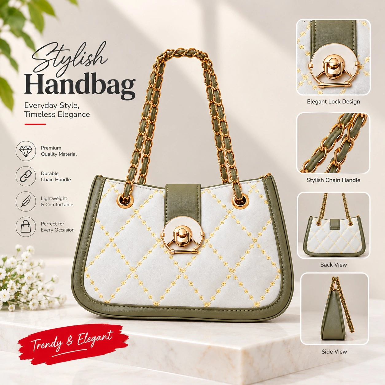  Ladies Shoulder Bag
